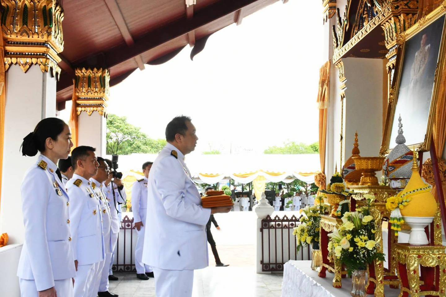 ทส. ถวายผ้าพระกฐินพระราชทาน ประจำปี 2568 ณ วัดอัมพวันเจติยาราม จ.สมุทรสงคราม