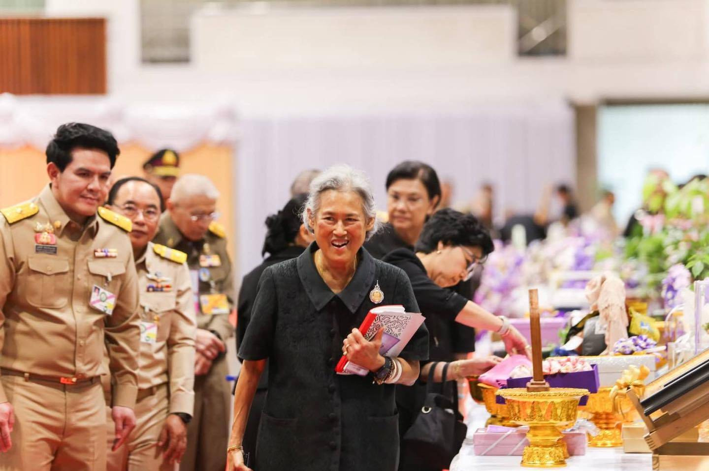 กรมลดโลกร้อนร่วมรับเสด็จในพิธีเปิดการประชุมวิชาการและนิทรรศการ ครั้งที่ 12 “ทรัพยากรไทย : หวนดูทรัพย์สิ่งสินตน”