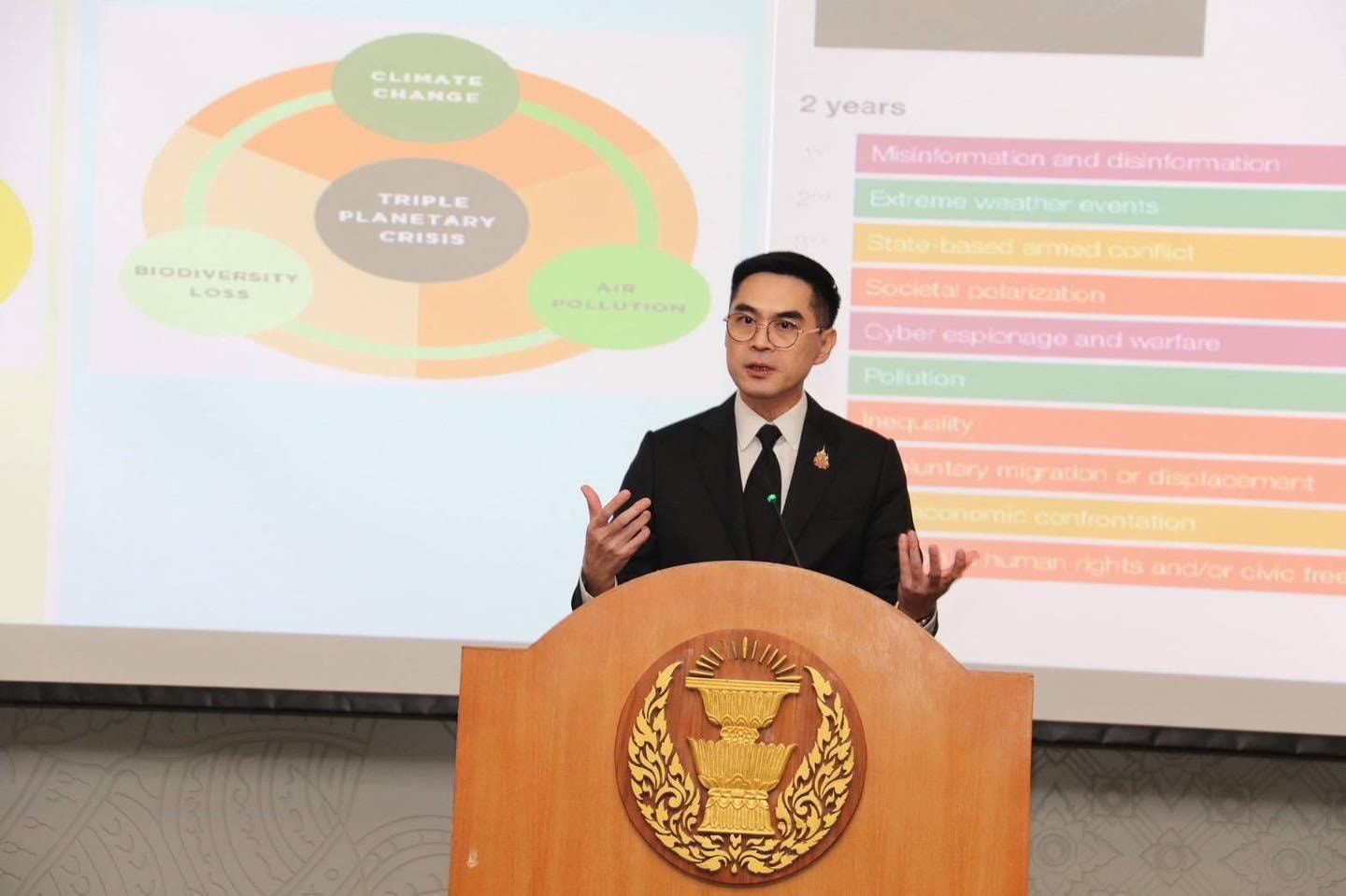 กรมลดโลกร้อน ร่วมปาฐกถาพิเศษ ในงานประชุมวิชาการสถาบันพระปกเกล้า ครั้งที่ 27