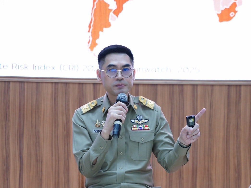 กรมลดโลกร้อน ร่วมบรรยายในหัวข้อ “บริบทและการพัฒนาด้านสิ่งแวดล้อมและทรัพยากรธรรมชาติของไทย” ในหลักสูตรการป้องกันราชอาณาจักร (วปอ.) รุ่นที่ 68