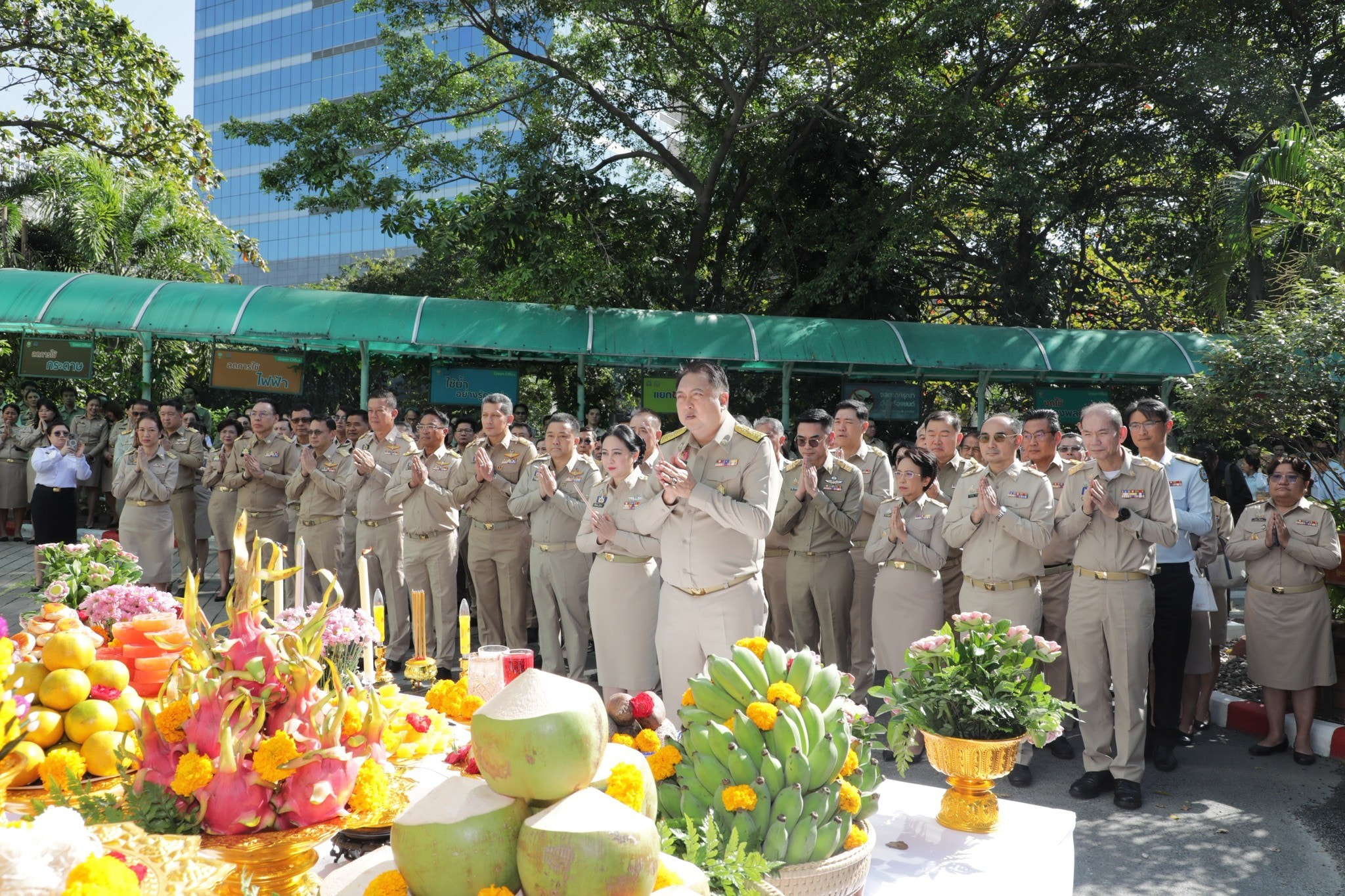กรมลดโลกร้อน ให้การต้อนรับปลัดกระทรวงทรัพยากรธรรมชาติและสิ่งแวดล้อม