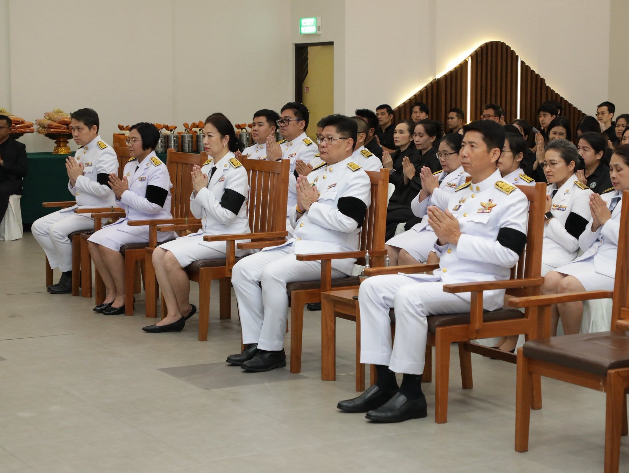 กรมลดโลกร้อนจัดพิธีบำเพ็ญกุศลปัญญาสมวาร (50 วัน) เพื่ออุทิศถวายเป็นพระราชกุศลแด่ สมเด็จพระนางเจ้าสิริกิติ์พระบรมราชินีนาถ พระบรมราชชนนีพันปีหลวง