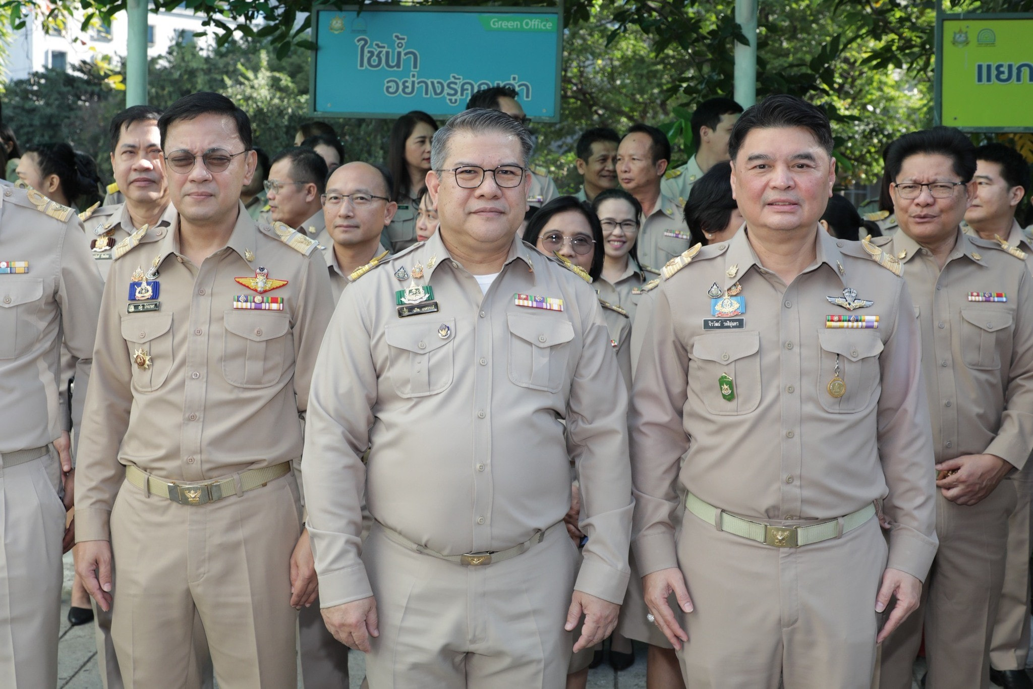 กรมลดโลกร้อน ให้การต้อนรับปลัดกระทรวงทรัพยากรธรรมชาติและสิ่งแวดล้อม