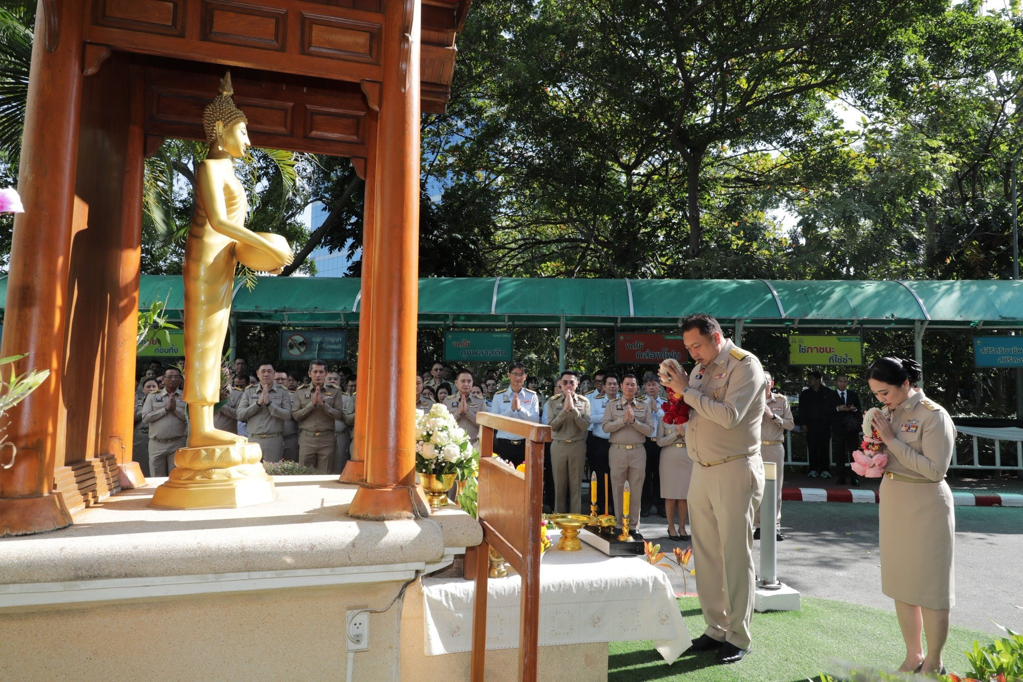 กรมลดโลกร้อน ให้การต้อนรับปลัดกระทรวงทรัพยากรธรรมชาติและสิ่งแวดล้อม