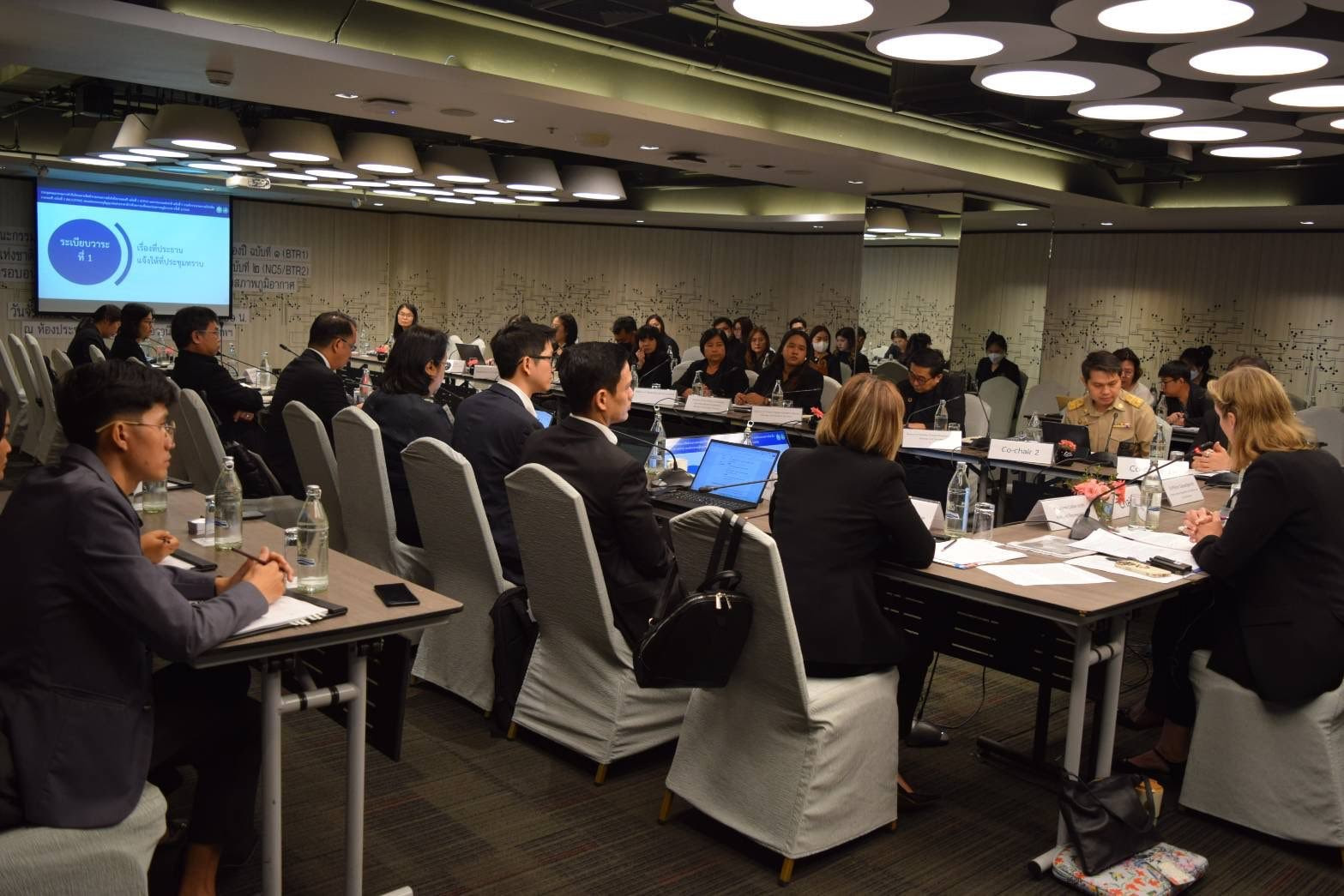 กรมลดโลกร้อน ร่วมกับ UNDP จัดประชุมคณะกรรมการกำกับโครงการจัดทำรายงานความโปร่งใสรายสองปี ฉบับที่ 1 (BTR1) และรายงานแห่งชาติ ฉบับที่ 5