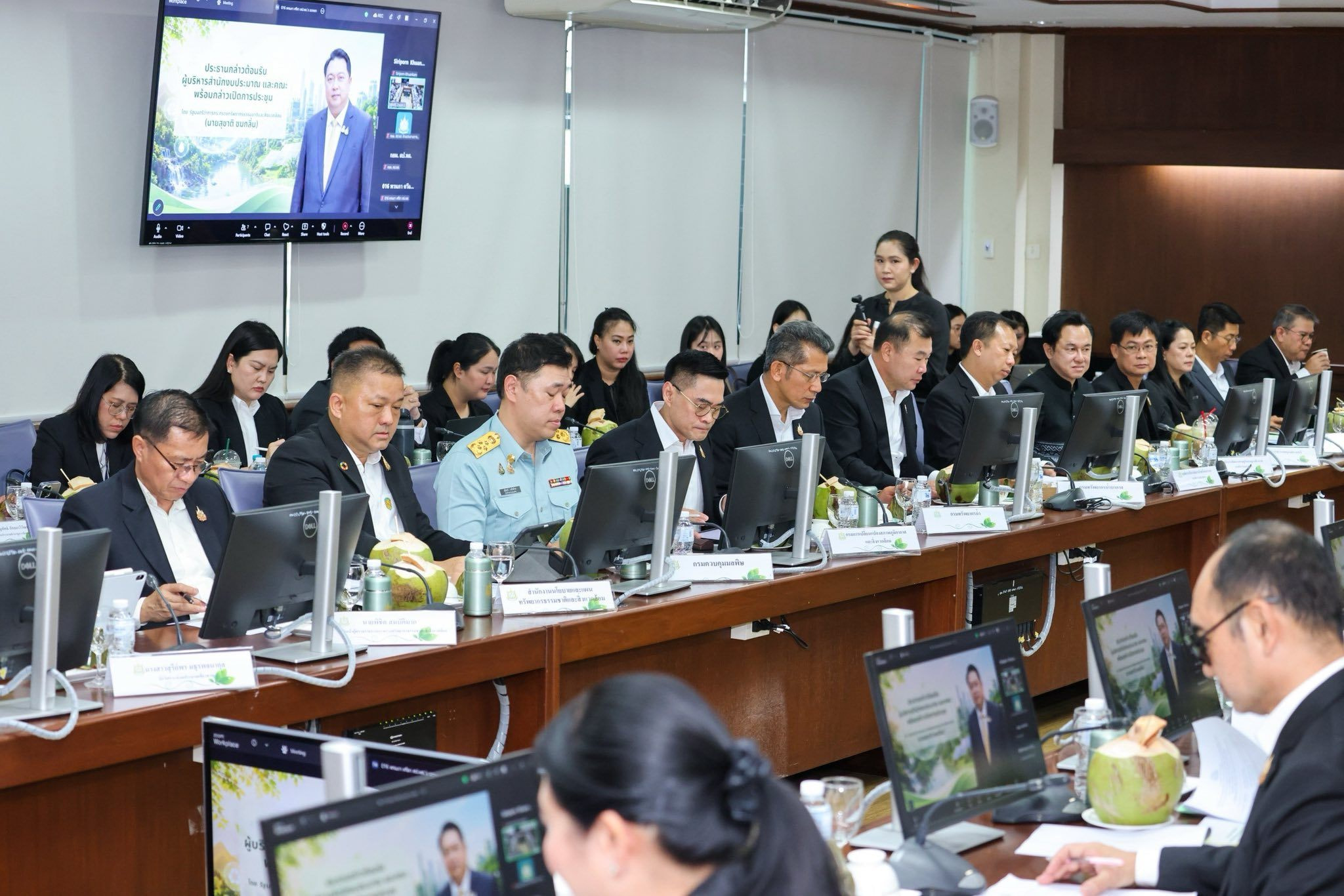 รมว.ทส. นำทัพกำหนดนโยบายงบประมาณปี 2570 เสริมศักยภาพประเทศด้วยการบริหารทรัพยากรอย่างสมดุล