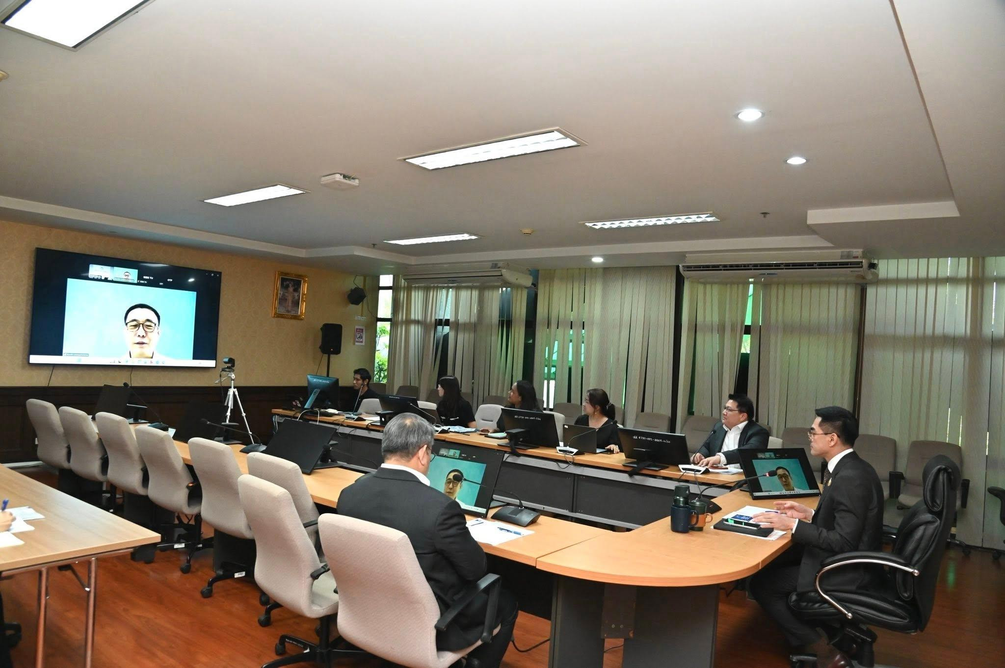 กรมลดโลกร้อน ร่วมหารือ สนข. ขับเคลื่อนภาคคมนาคมสู่เป้าหมาย Net Zero 2050