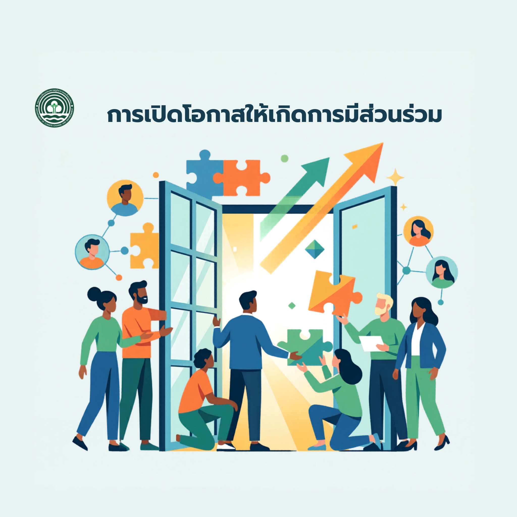การเปิดโอกาสให้เกิดการมีส่วนร่วม